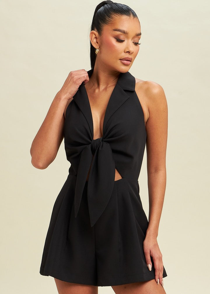 Bice Black Romper